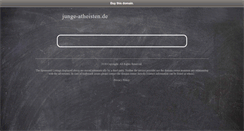 Desktop Screenshot of junge-atheisten.de