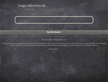 Tablet Screenshot of junge-atheisten.de